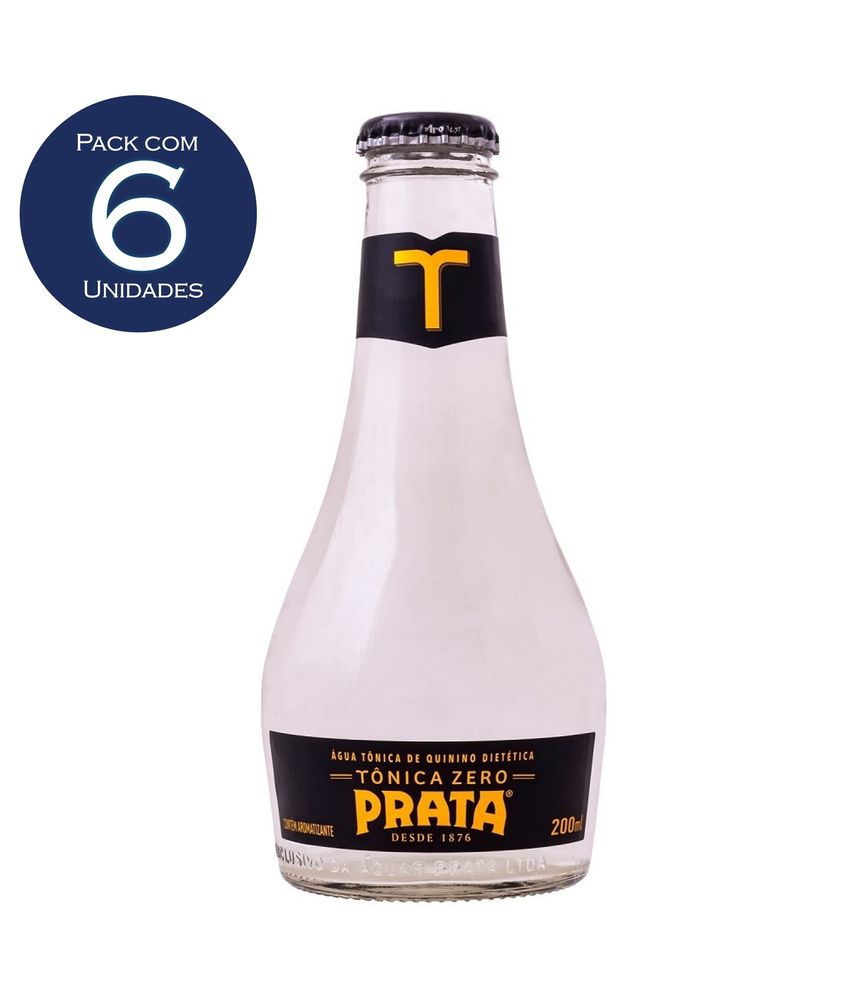 TONICA ZERO PRATA VIDRO 200ml